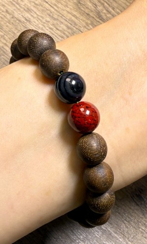 原礦硃砂配墨翠