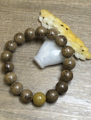 黃翡翠配巴布亞